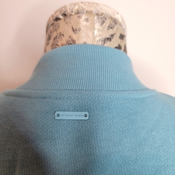 Victoria's Secret Cotton Fleece Bomber Jacket. - Picture 12 of 14